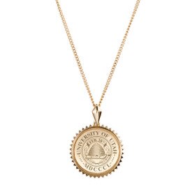 Kyle Cavan Sunburst Seal Necklace Cavan Gold