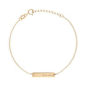 Kyle Cavan Utah Utes Bar Bracelet Cavan Gold