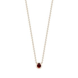 Kyle Cavan Garnet Necklace 14K Gold