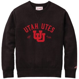 Mens League University Of Utah Stadium Black Crew