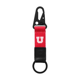 Thread Wallets Keychain Clip Red