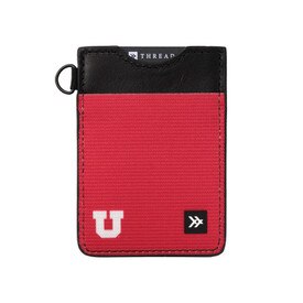 Thread Wallets Vertical Block U Wallet Red