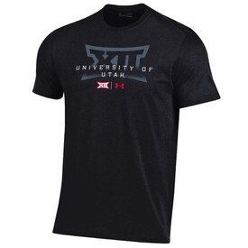 Under Armour U of U Big 12 Conference Black Tee