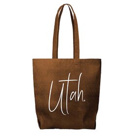 Corduroy Tote Utah Nutmeg