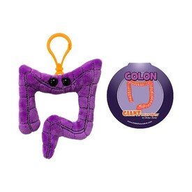 Giant Microbes Keychain Colon