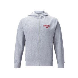 Fabletics Interlocking U Gray Year Round Terry Pullover Hoodie