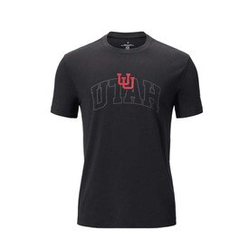 Fabletics Utah Interlocking U Black 24-7 Tee