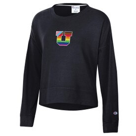 Champion Women's Pride Sueded Touch Crewneck
