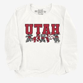 Women's Utah Utes x Grateful Dead Fleece Crew