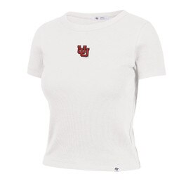 '47 Brand Women's Micro Embroidery Baby Rib Tee