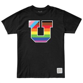Original Retro Brand Pride Block U Black Tee
