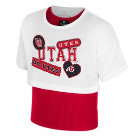 Colosseum Youth Girl's Gale 2fer Top
