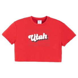 Zoozatz Youth Girl's Red Rocks Boxy Crop Tee