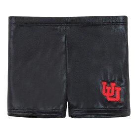 Zoozatz Toddler Girl's Shiny Dance Shorts