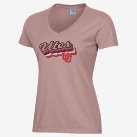 ComfortWash Women's Utes V-Neck Tee