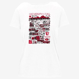 Julia Gash Women's U of U Health Tee