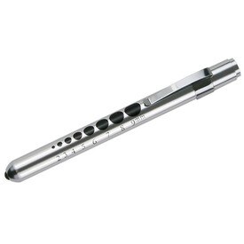 Aluminum LED Reusable Penlight Silver