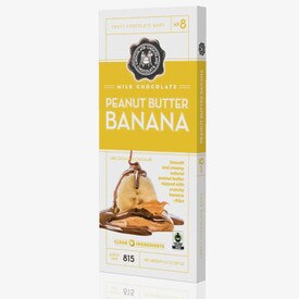 Peanut Butter Banana Milk Chocolate Bar