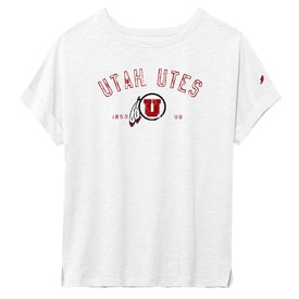 League Women's Athletic Logo Slub Tee