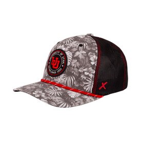 CapX Interlocking U Floral Hat