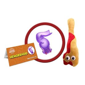 Giant Microbe Hemorrhoid
