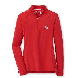 Peter Millar Women's Raglan Sleeve Perth Quarter Zip