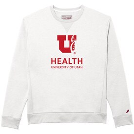 League U of U Health 1991 Crewneck White