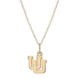 Kyle Cavan Interlocking U Charm Necklace Cavan Gold