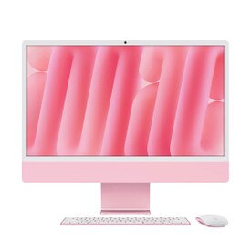 24-inch iMac with Retina 4.5K display: Apple M4 chip with 8-core CPU and 8-core GPU, 2024