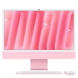 24-inch iMac with Retina 4.5K display: Apple M4 chip with 10‑core CPU and 10‑core GPU, 2024