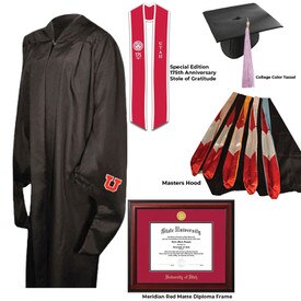 Master's Crimson Red Graduation Package