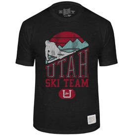 Original Retro Brand Utah Ski Team Poster Slub Tee