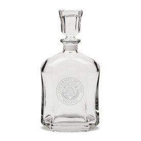 Jardine Campus Crystal 23.75oz Whiskey Decanter