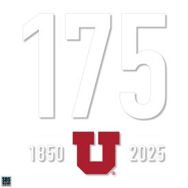 SDS Design Univeristy Of Utah 175 Anniv Decal