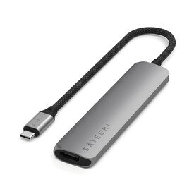Satechi 6-in-1 USB-C Slim Multiport Adapter