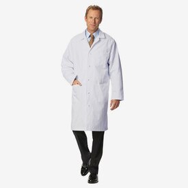 Unisex Knot Button 437 Lab Coat